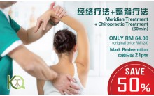 Meridian + Chiropractic Treatment (60min)